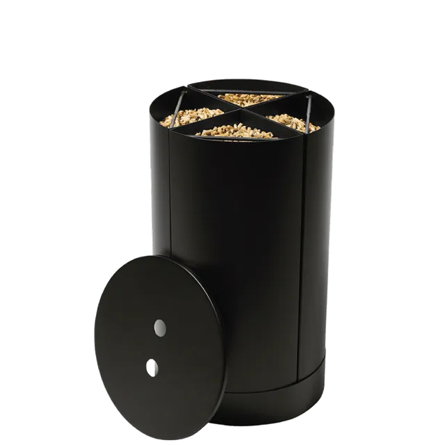dixneuf-fractio-coffre-pellets-20-kg-4x5-kg-sur-roulettes-anti-poussi-res image 1