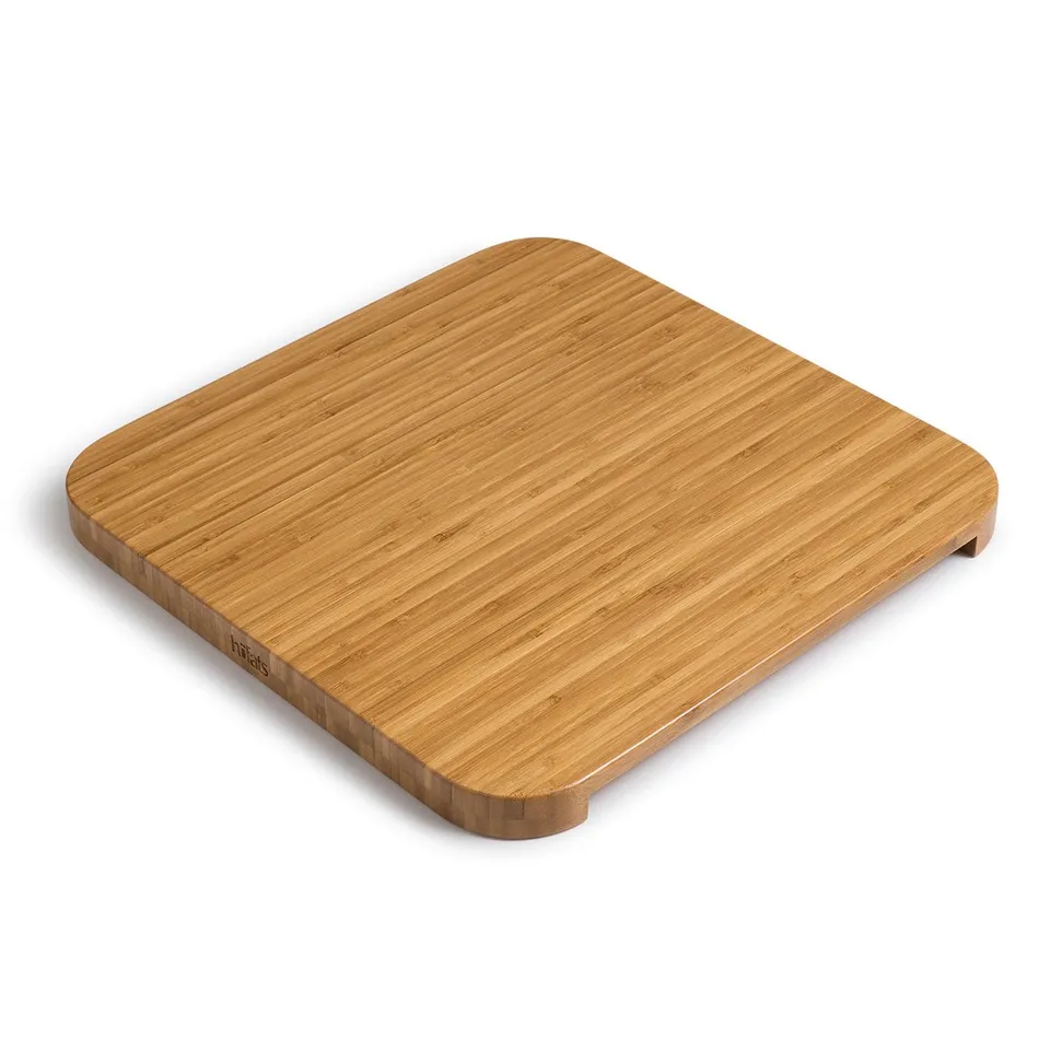 h-fats-cube-planche-d-appui-bambou-massif-laqu-pour-tabouret-table image 1
