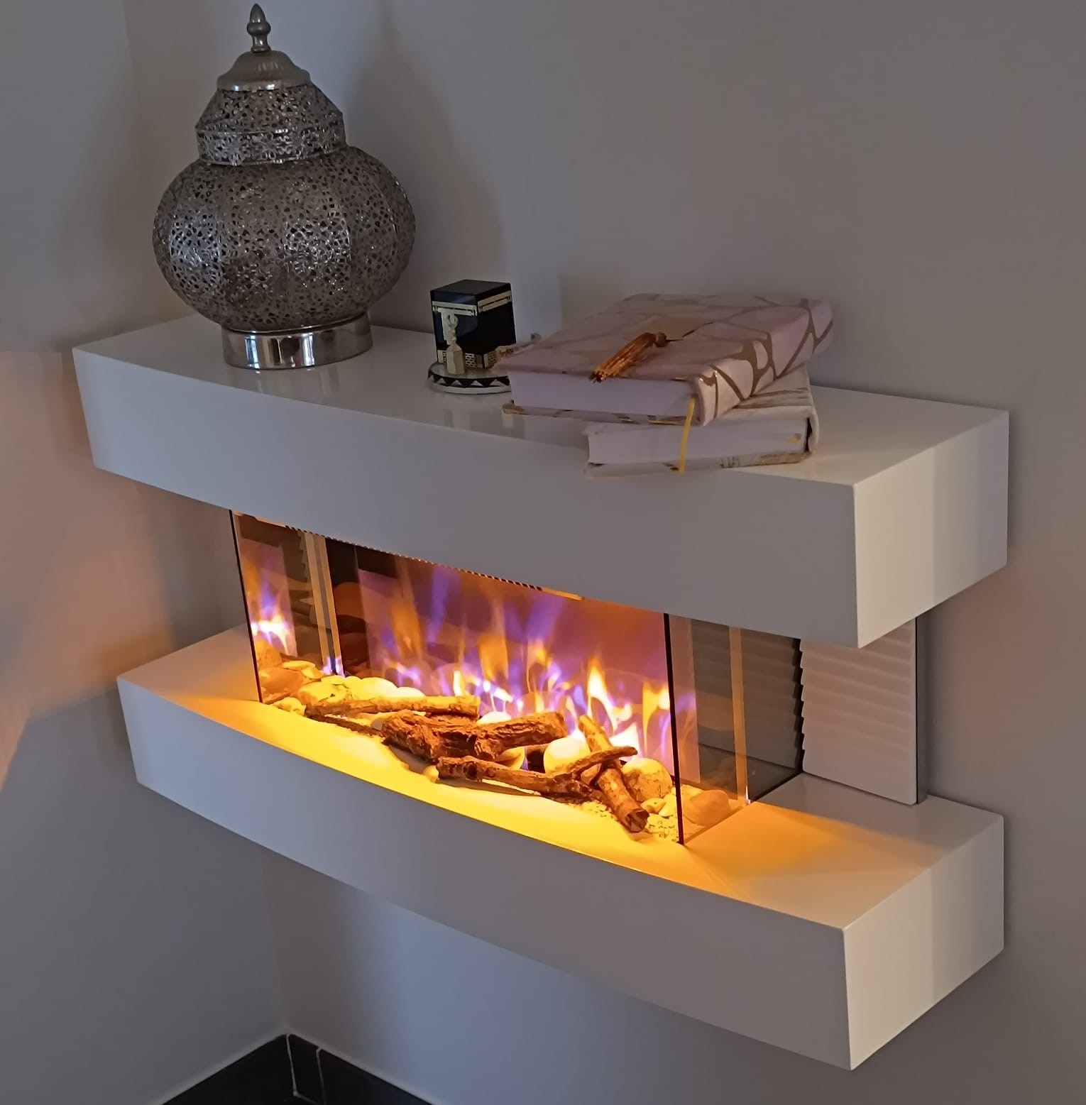 chemin-arte-lounge-m-dium-blanche-82-cm-chemin-e-lectrique-murale image 6