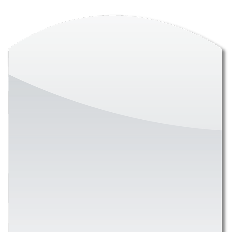dixneuf-arrondie-plaque-de-sol-en-verre-tremp-6-mm-avant-cintr image 2