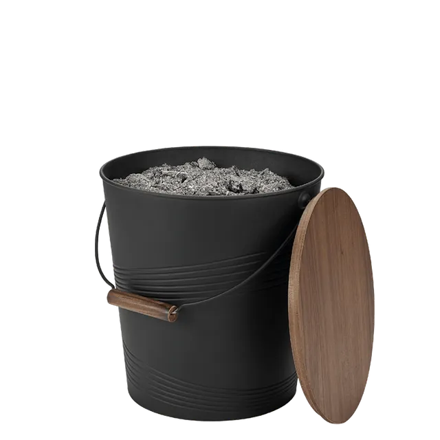 dixneuf-salto-seau-cendres-12-l-avec-couvercle-bois-noyer image 1