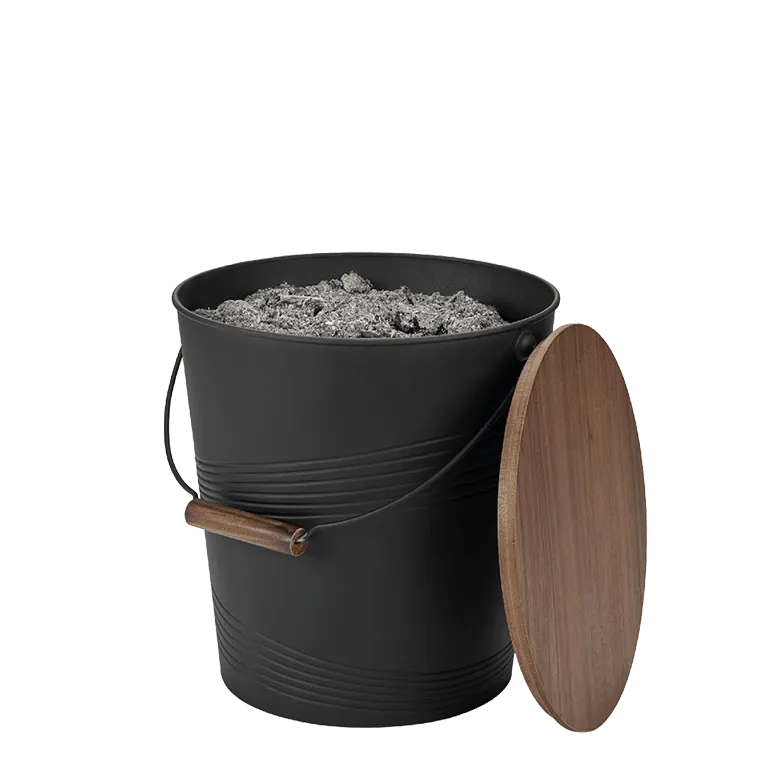 dixneuf-salto-seau-cendres-12-l-avec-couvercle-bois-noyer image 1
