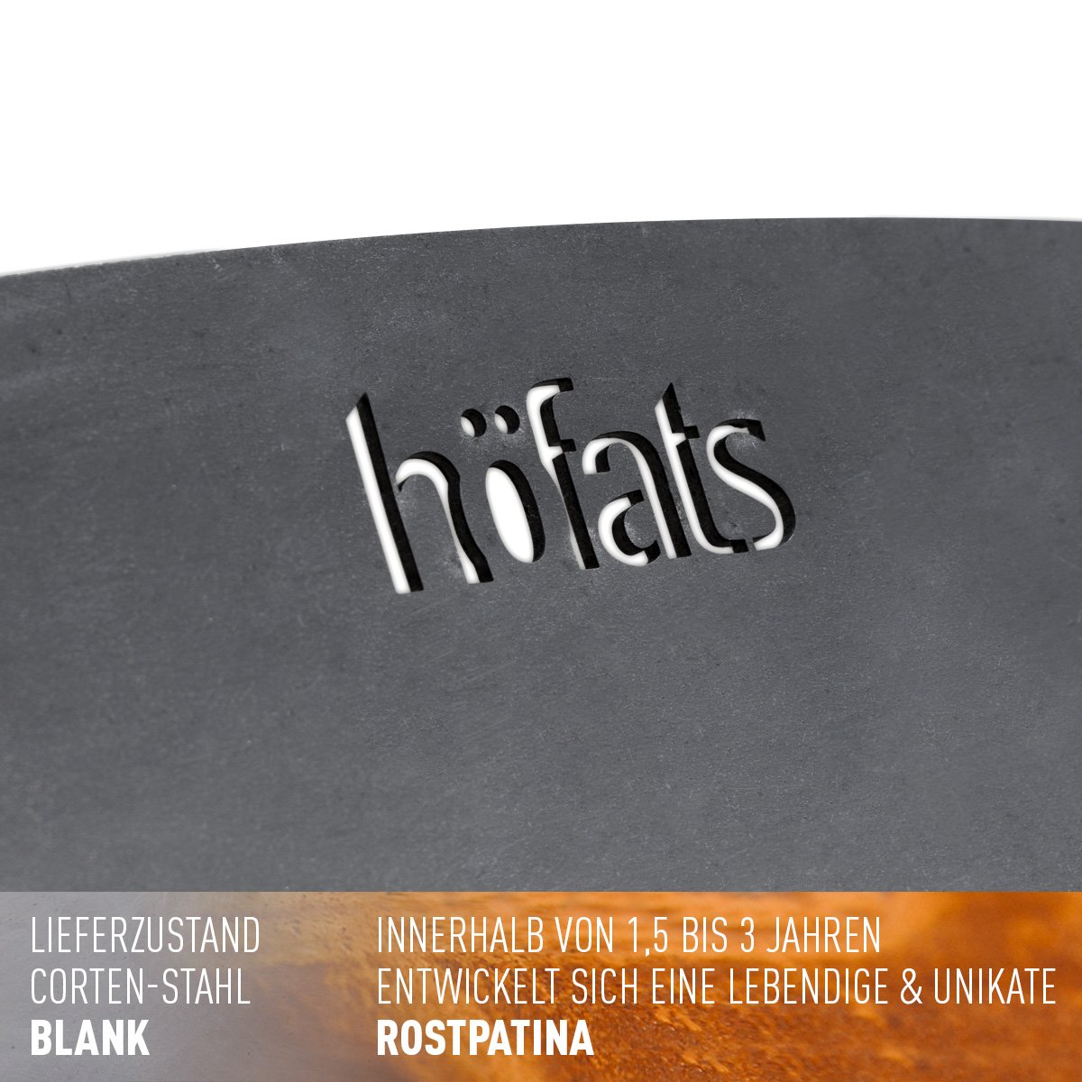 h-fats-ellipse-brasero-gril-acier-corten-aspect-rouill image 4