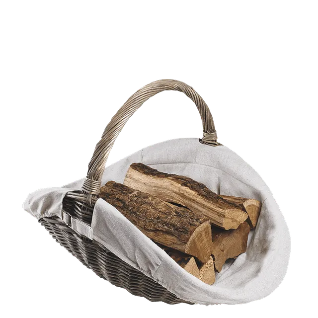 dixneuf-champ-tre-panier-b-ches-en-osier-forme-papillon image 1