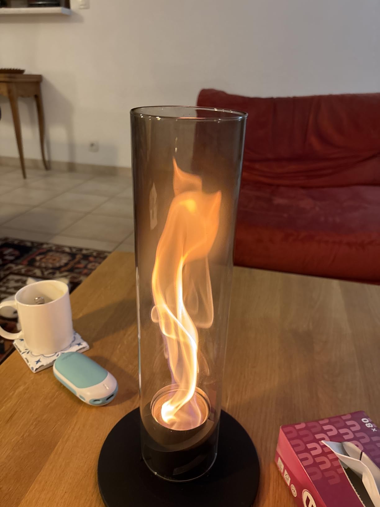 Flamme propre et belle