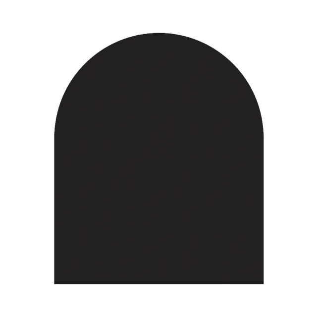 dixneuf-demi-ronde-plaque-de-protection-de-sol-acier-100-x-120-cm image 1
