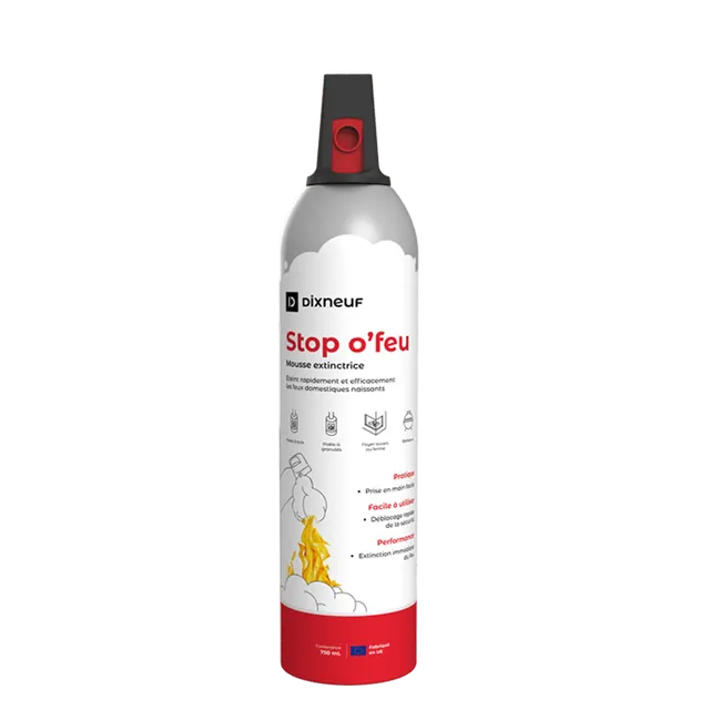 dixneuf-stop-o-feu-mousse-extinctrice-750-ml image 1