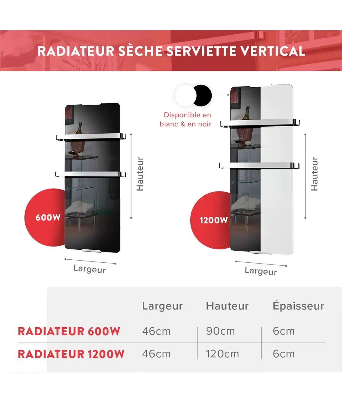 chemin-arte-ondulation-120-cm-radiateur-s-che-serviette-1200w image 6