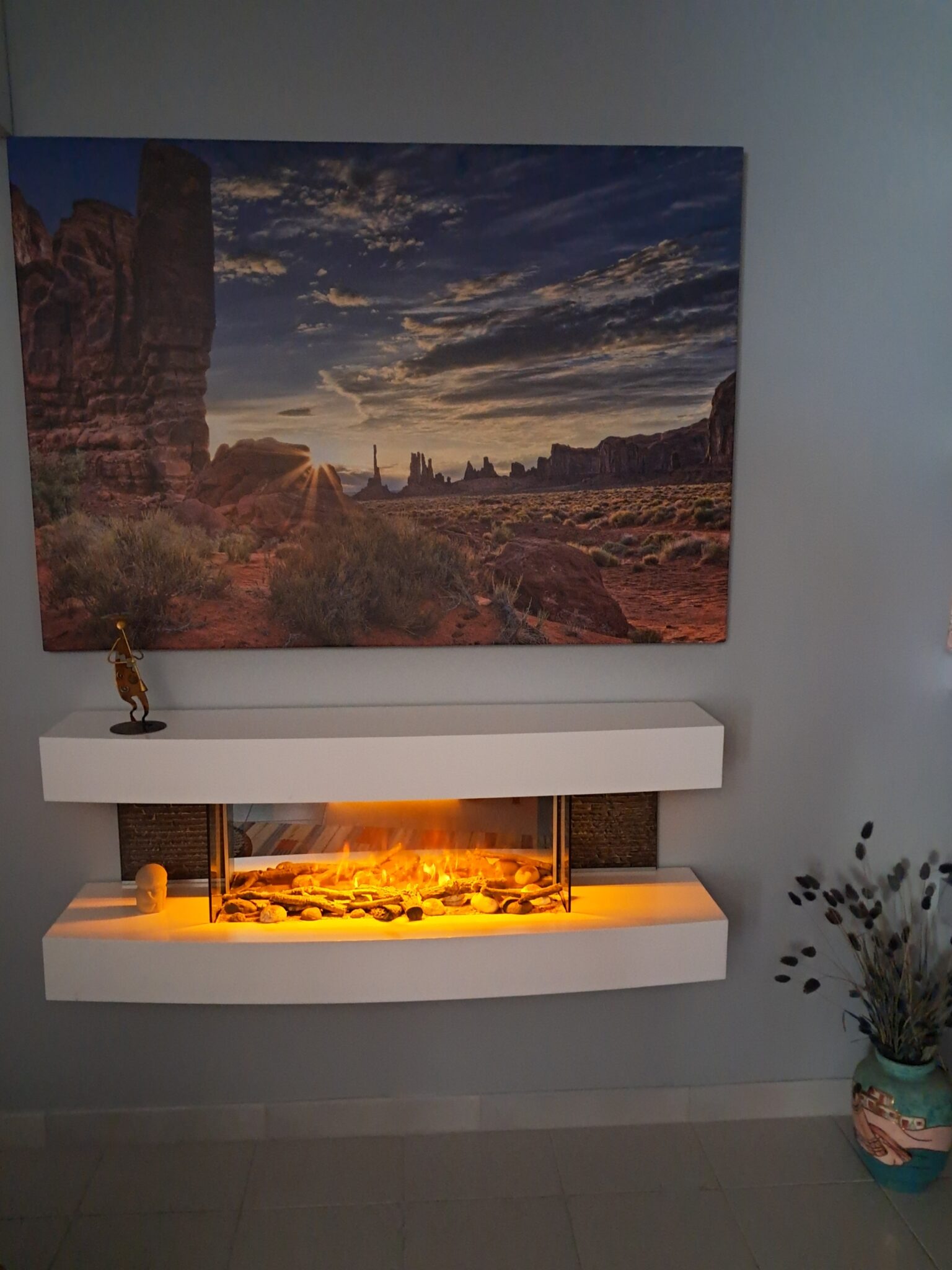 chemin-arte-lounge-blanche-120-cm-chemin-e-lectrique-murale image 5