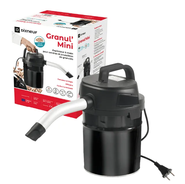 dixneuf-granul-mini-aspirateur-cendres-froides-compact-1500-g image 1