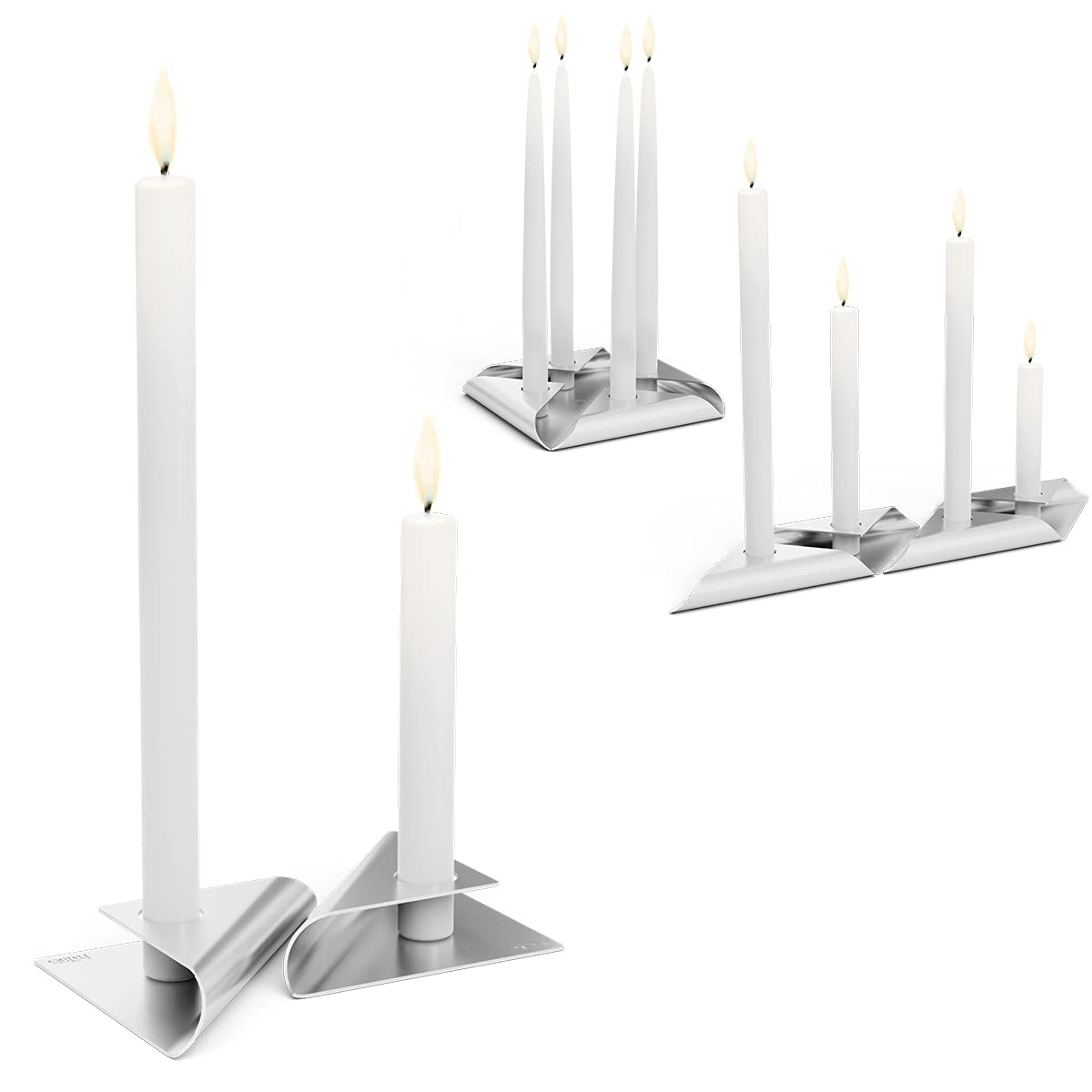 h-fats-square-candle-bougeoir-inox-17-x-11-x-2-5-cm-bougies-tige image 3