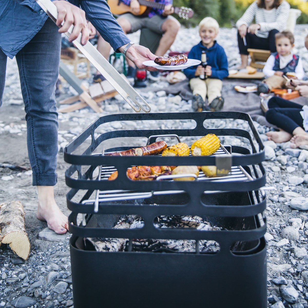 h-fats-cube-grill-grille-barbecue-inox-carr-e-r-glable-en-hauteur image 5