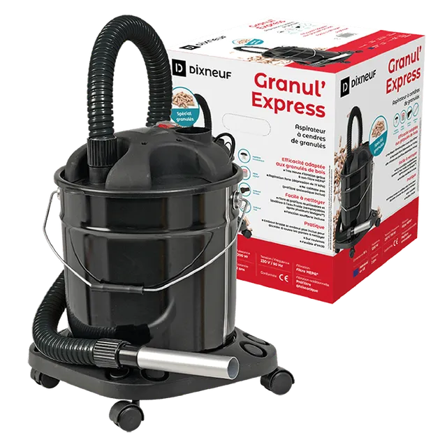 dixneuf-granul-express-aspirateur-cendres-froides-1200w-17-kpa-avec-filtre-hepa image 1
