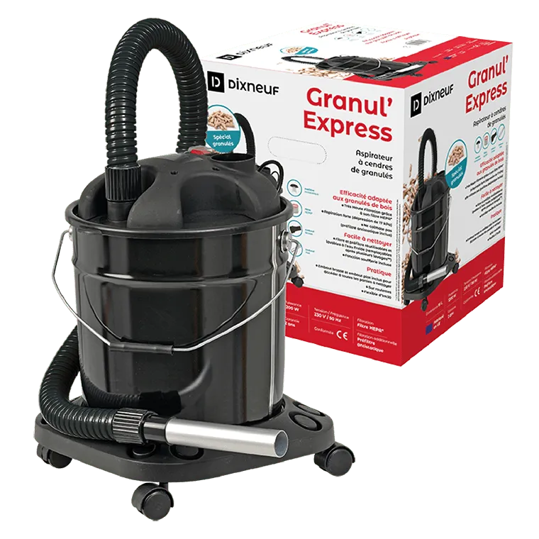 dixneuf-granul-express-aspirateur-cendres-froides-1200w-17-kpa-avec-filtre-hepa image 1