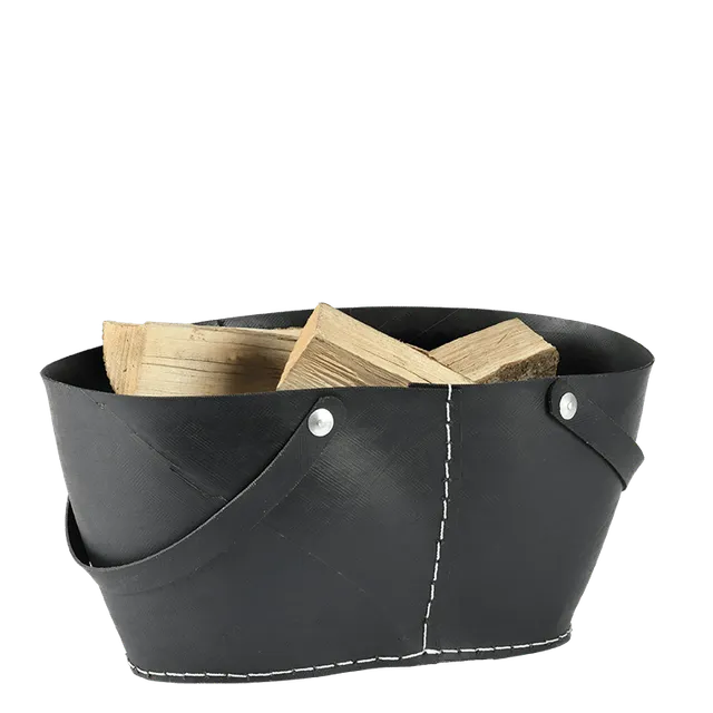 dixneuf-evea-corbeille-bois-pneu-recycl-53-x-43-cm image 1