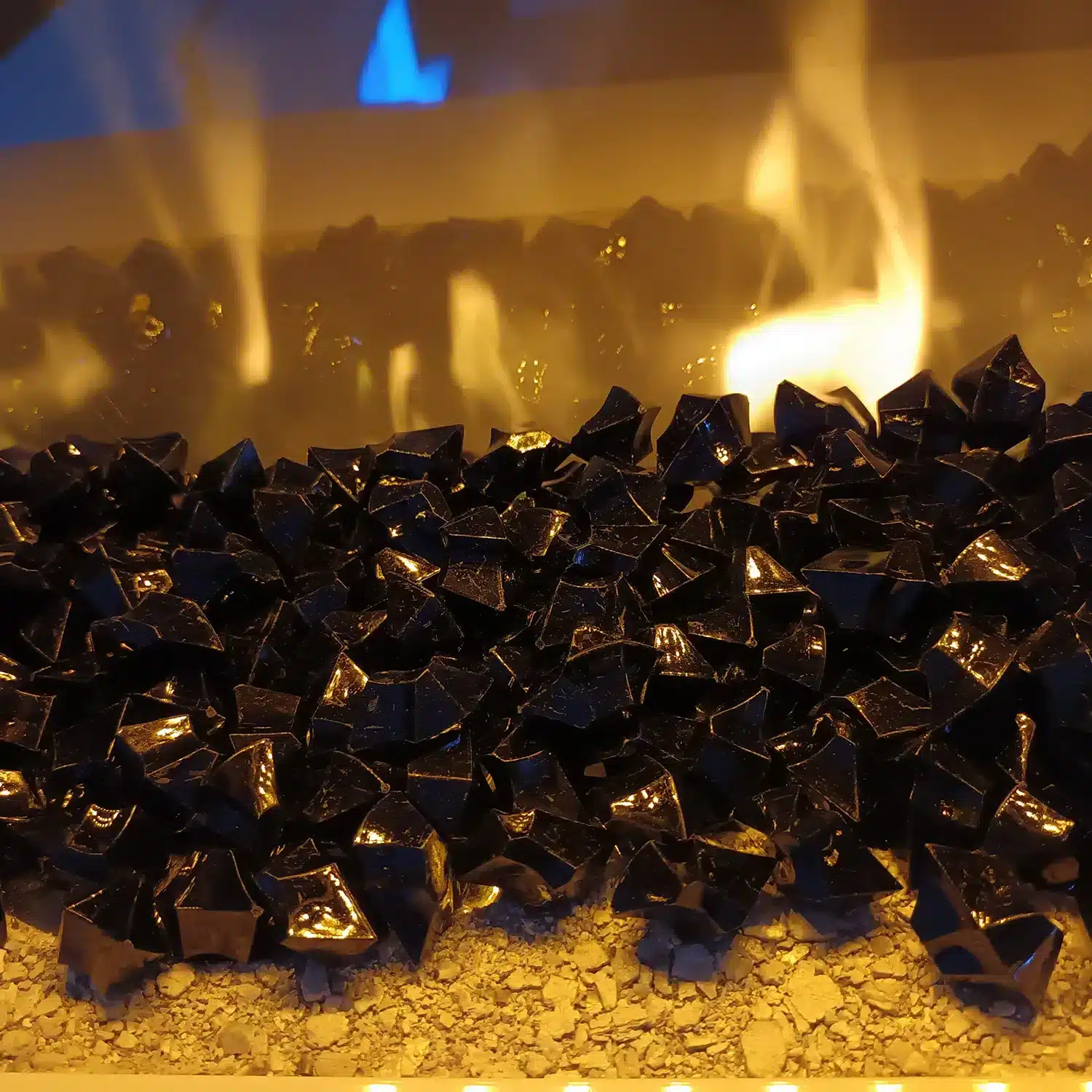 chemin-arte-cristaux-fibre-de-verre-noire-500g-fire-glass image 2