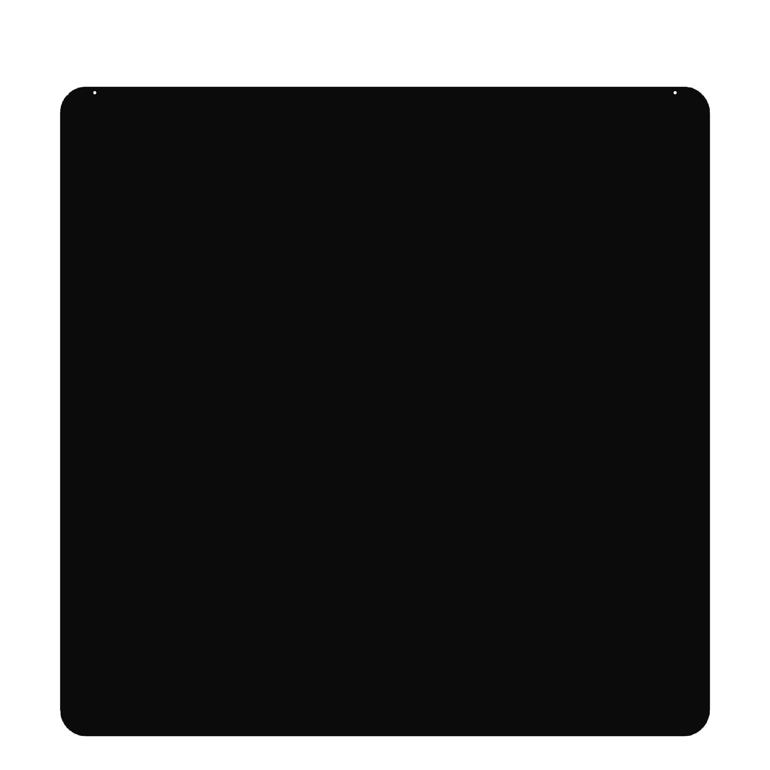 dixneuf-carr-e-plaque-de-sol-en-acier-2-mm-angles-arrondis image 1