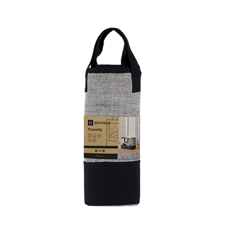 dixneuf-tweedy-sac-b-ches-chevron-12-b-ches-40-cm-avec-poches image 4