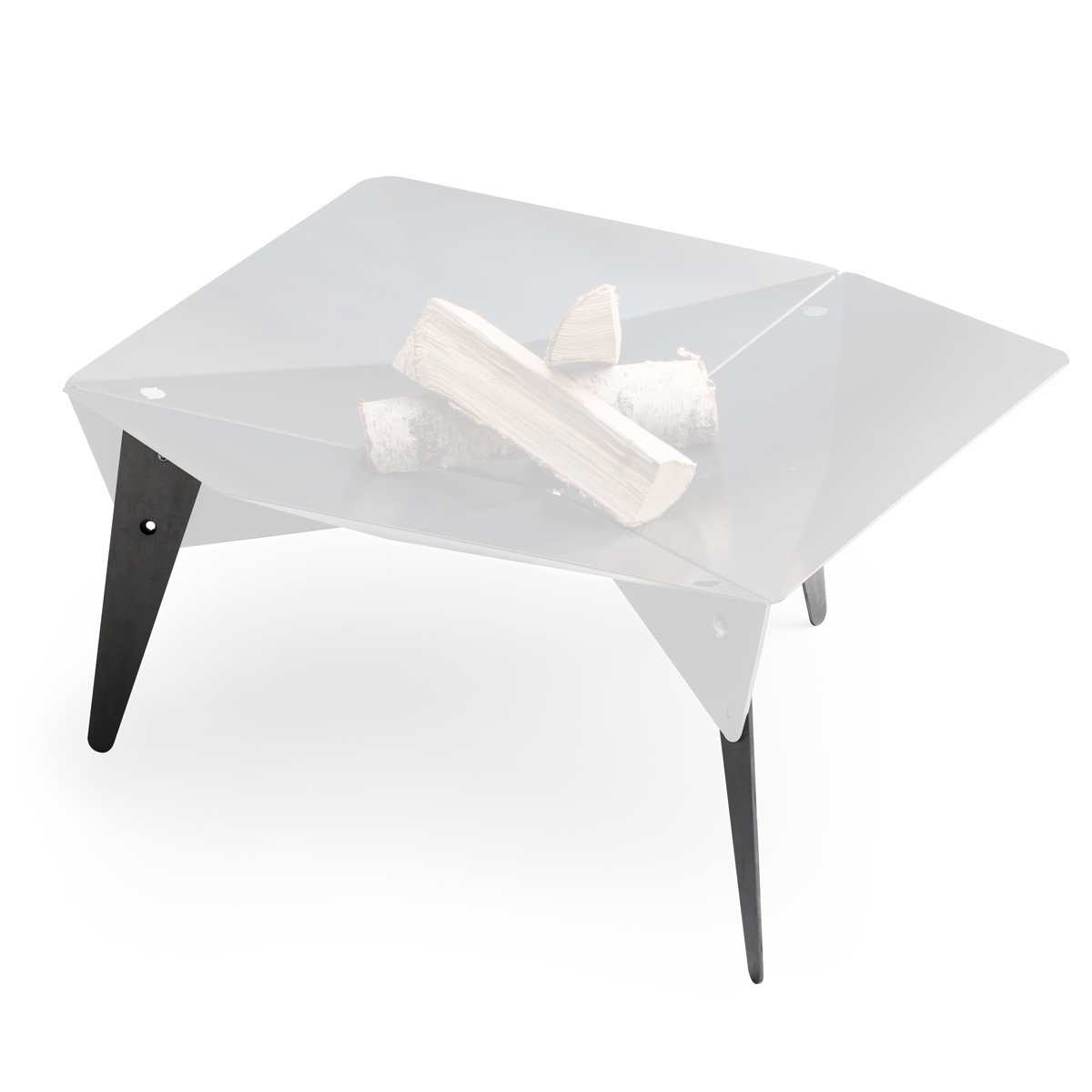 h-fats-triple-90-pieds-set-de-3-pieds-pivotables-20-cm-pour-bol-feu image 1