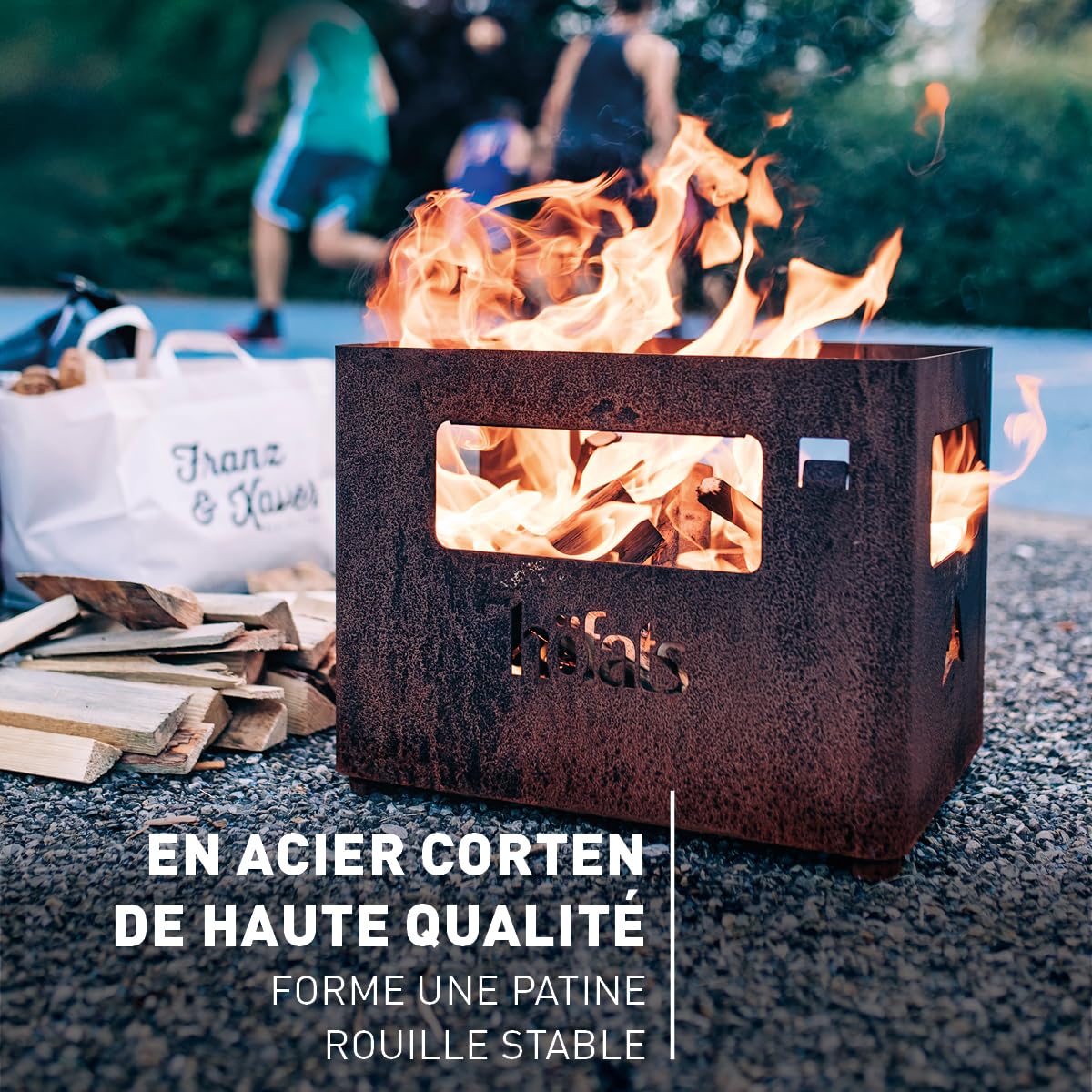 h-fats-beer-box-brasero-noir-caisse-bi-re-panier-feu-gril-et-tabouret-acier-cort image 3