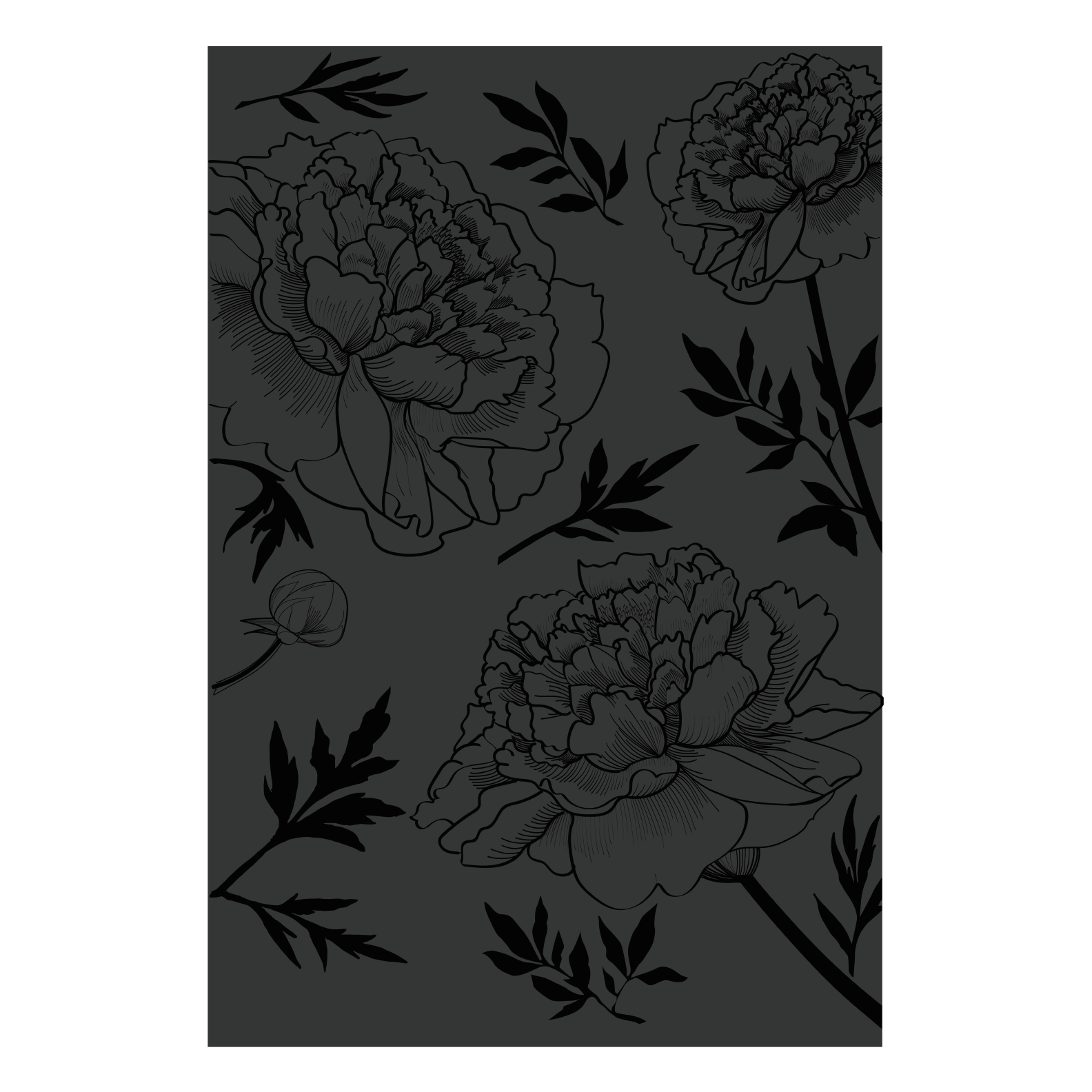 dixneuf-pivoines-protection-murale-d-corative-motifs-pivoines image 1