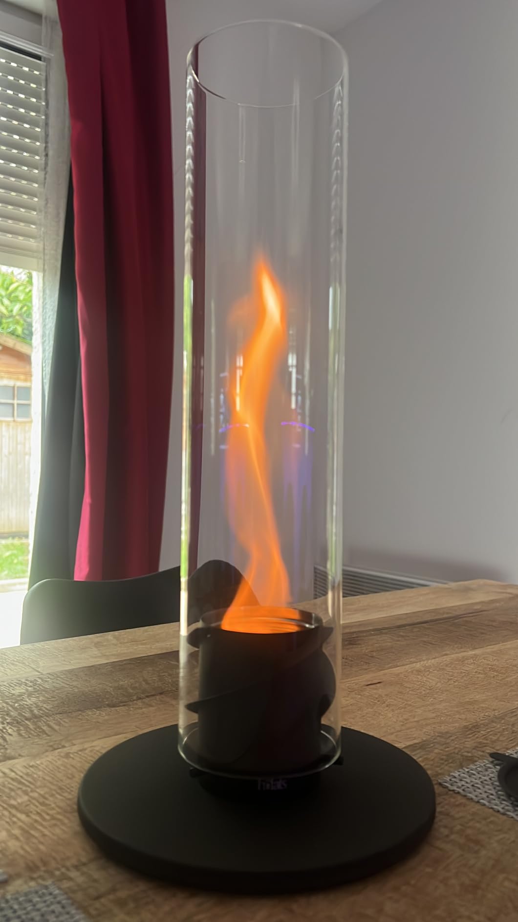 Bon gel, flamme propre