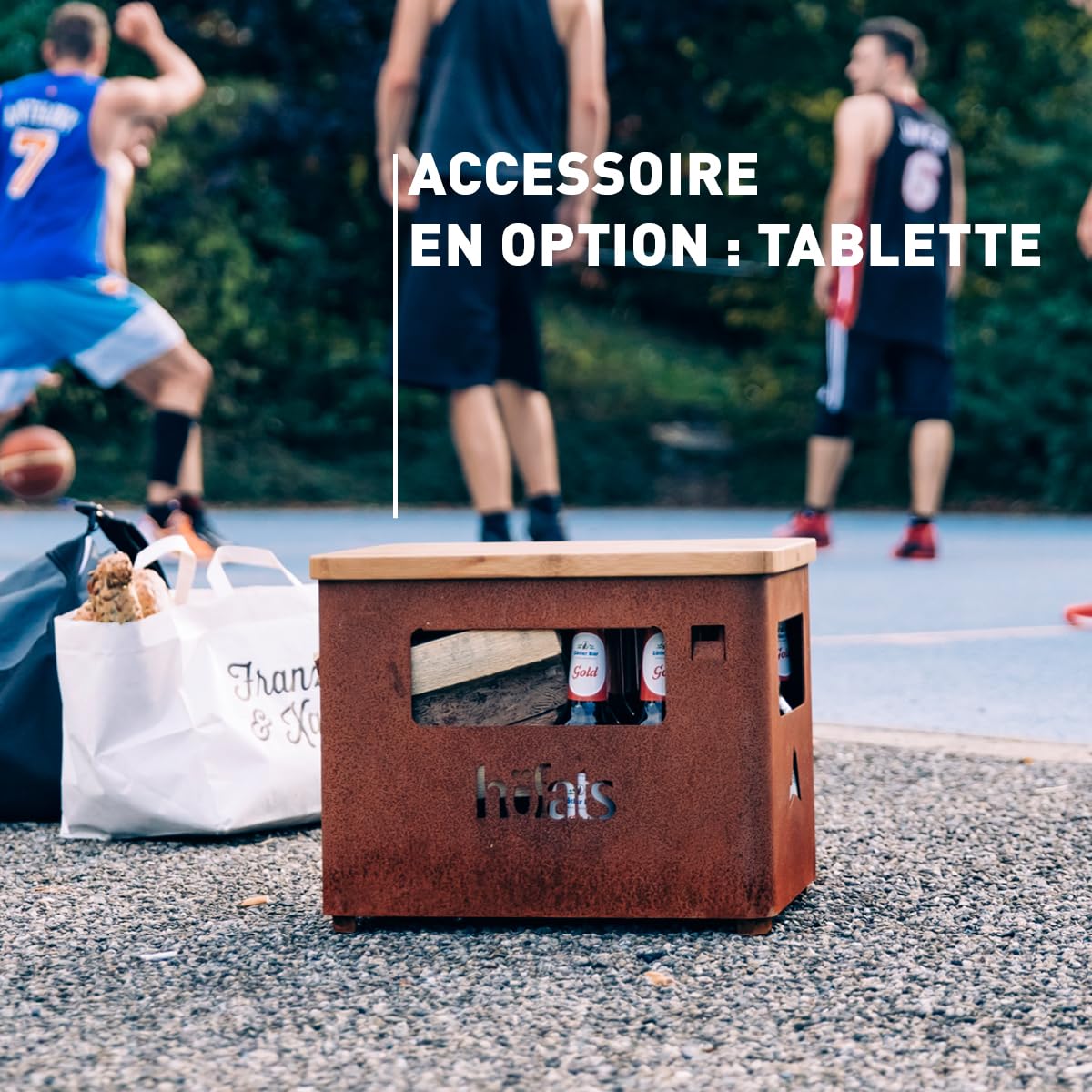 h-fats-beer-box-brasero-noir-caisse-bi-re-panier-feu-gril-et-tabouret-acier-cort image 7