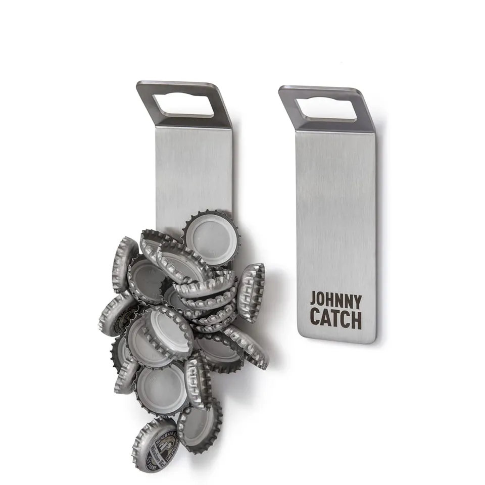 h-fats-johnny-catch-magnet-d-capsuleur-mural-magn-tique-inox image 1