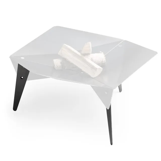 h-fats-triple-90-pieds-set-de-3-pieds-pivotables-20-cm-pour-bol-feu image 1