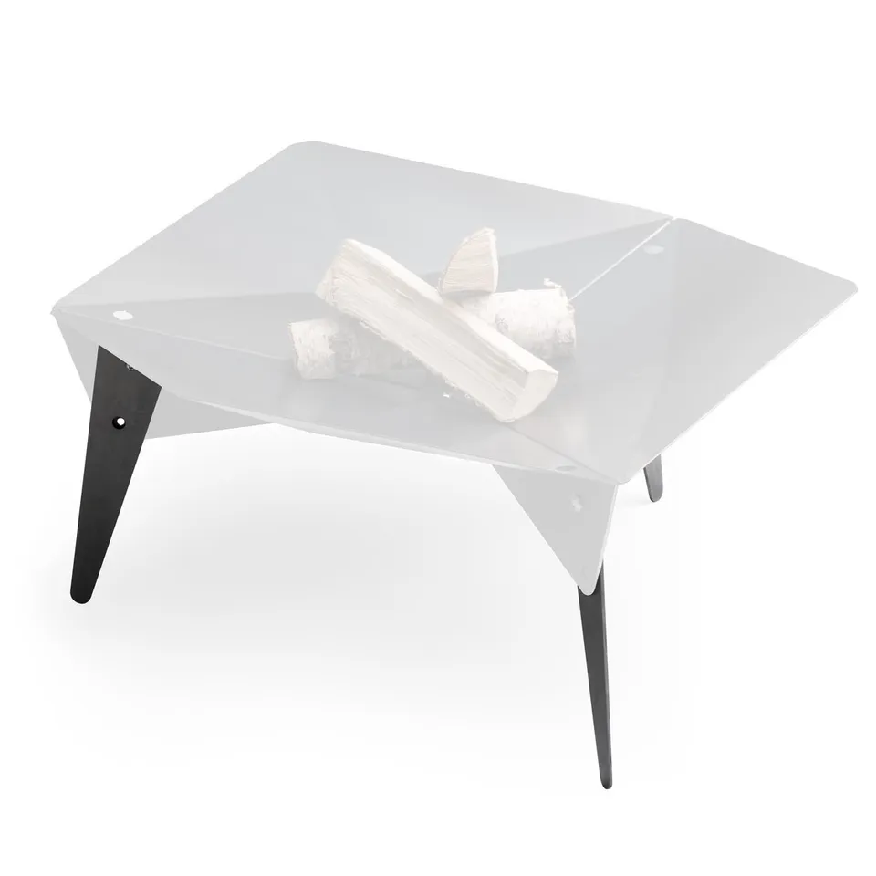h-fats-triple-90-pieds-set-de-3-pieds-pivotables-20-cm-pour-bol-feu image 1