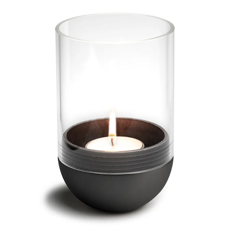 h-fats-gravity-candle-m90-porte-bougie-photophore-noir image 1