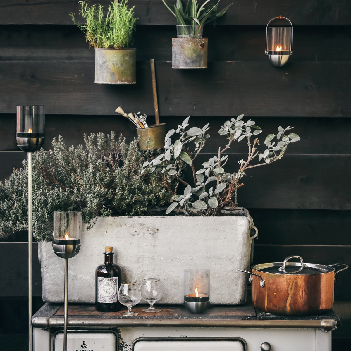 h-fats-gravity-candle-argent-lanterne-bougeoir-basculante-pour-bougie-chauffe-pl image 7