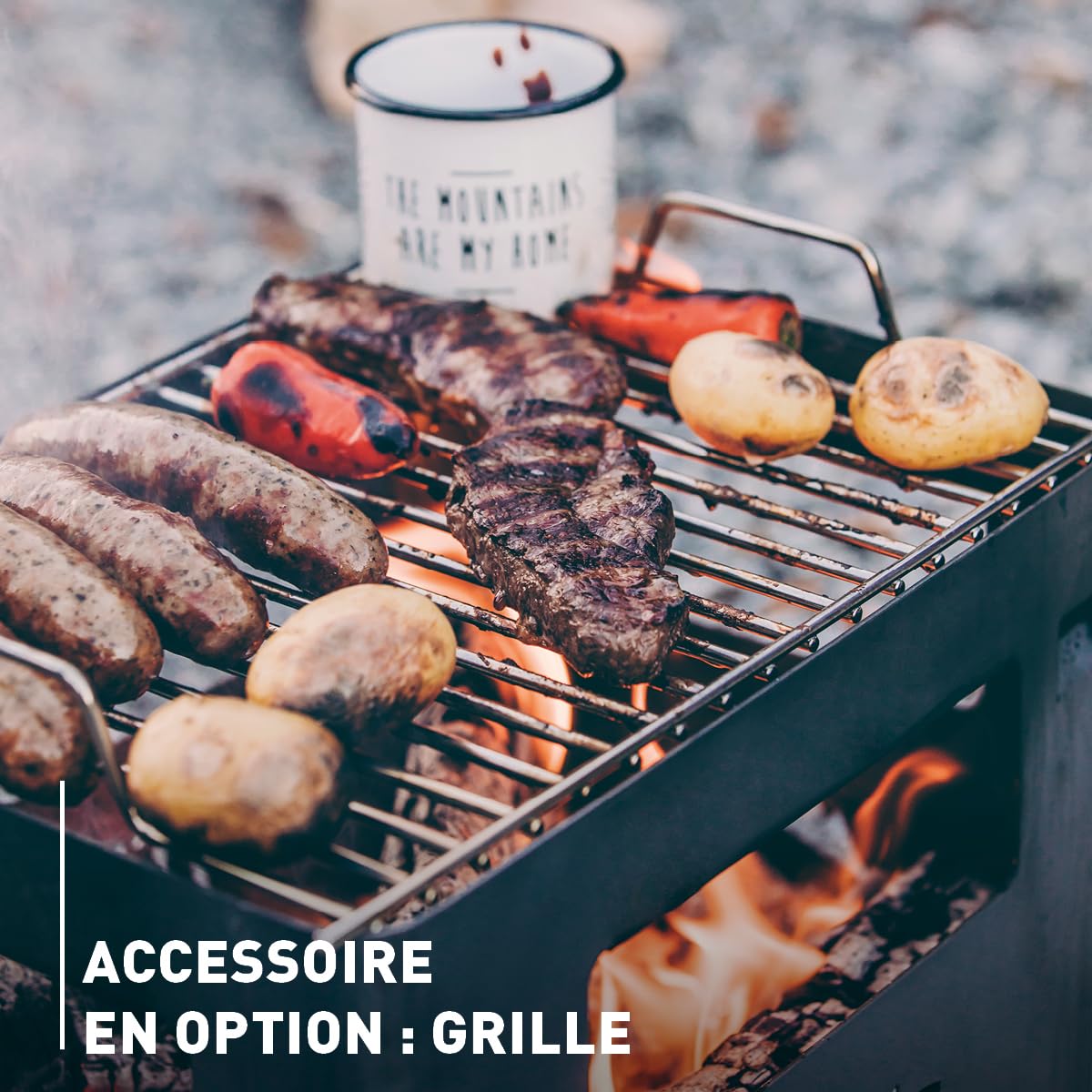 h-fats-beer-box-brasero-noir-caisse-bi-re-panier-feu-gril-et-tabouret-acier-cort image 6