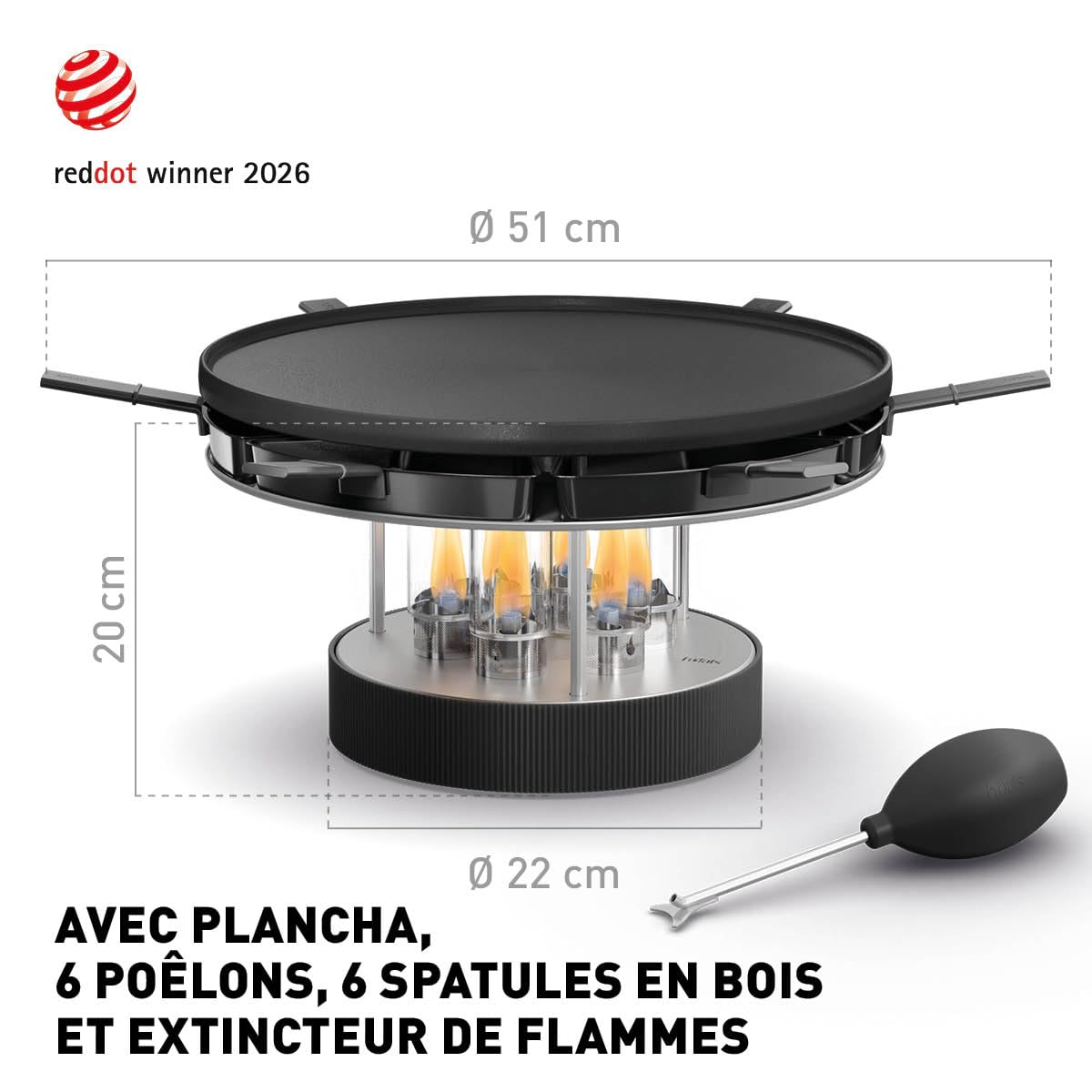 hf6fats-circle-35-pro-barbecue-de-table-plancha-set-de-poeales image 2