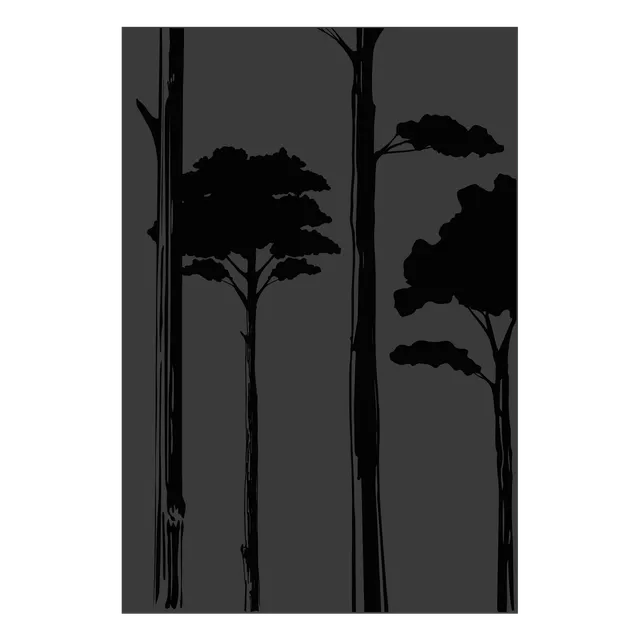 dixneuf-canop-e-basse-protection-murale-pour-po-le-motif-for-t-noir-verni image 1