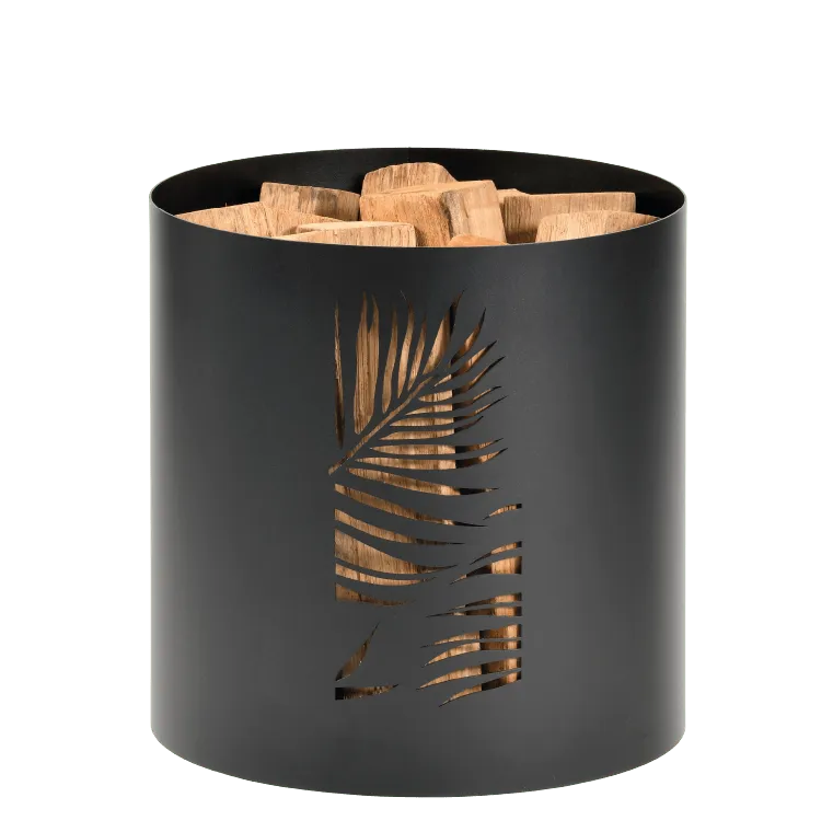 dixneuf-borneo-range-b-ches-cylindrique-roulettes-motif-tropical image 1