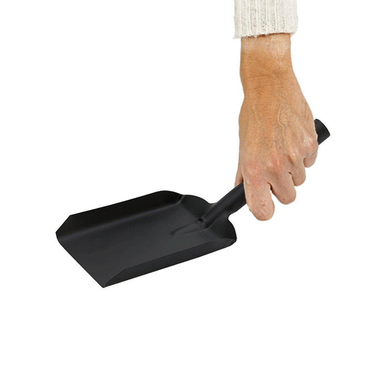 dixneuf-pala-pelle-cendres-acier-40-cm-large-14-cm image 2