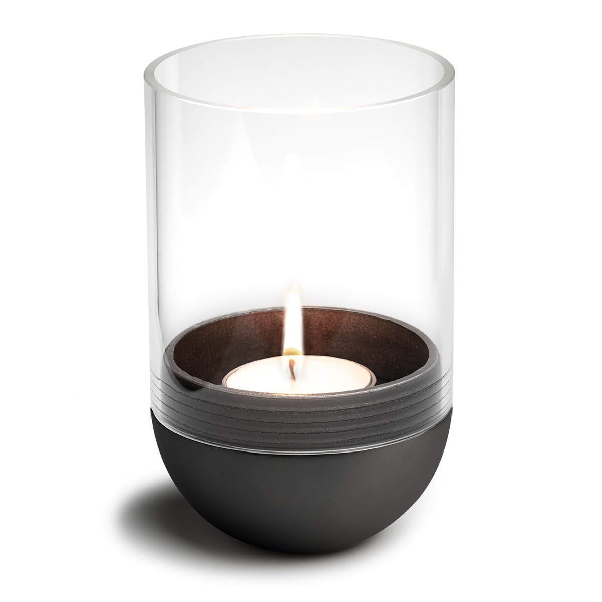 h-fats-gravity-candle-m90-porte-bougie-photophore-noir image 1