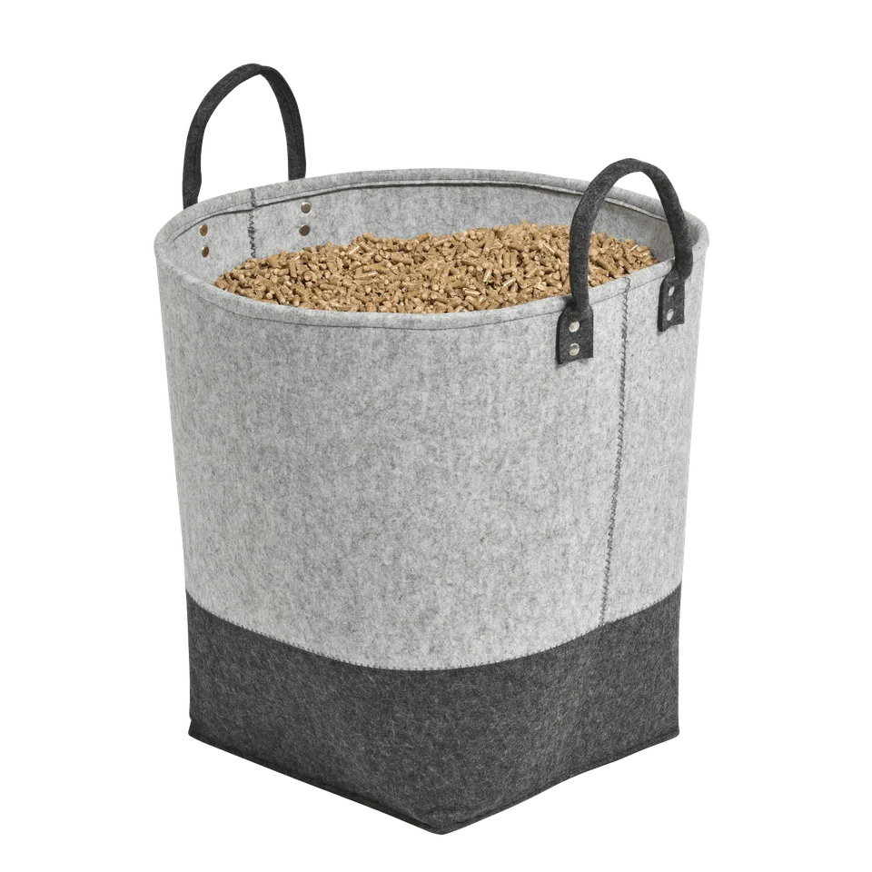 dixneuf-alara-panier-granul-s-corbeille-bois-feutrine-grande-contenance image 1