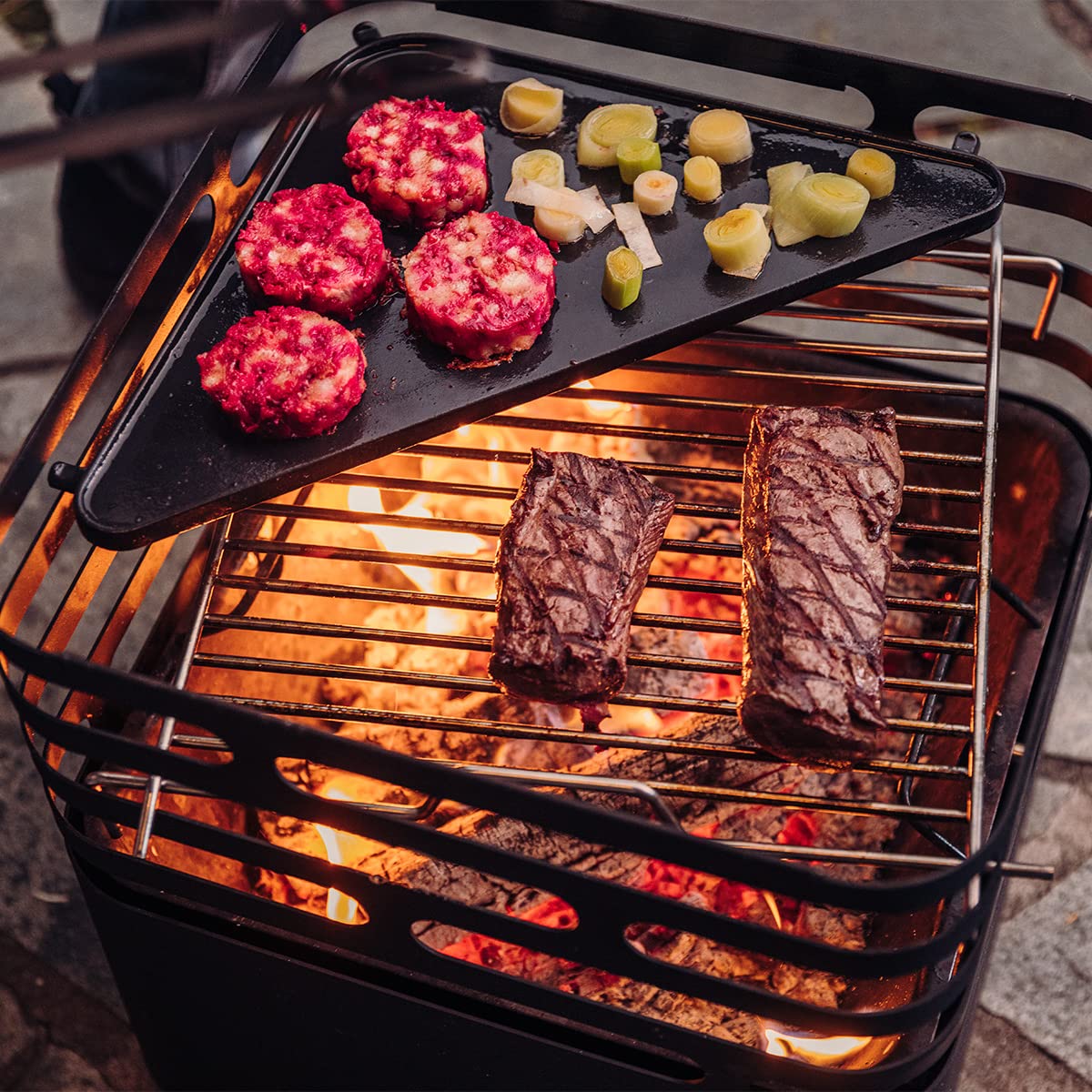 h-fats-cube-grill-grille-barbecue-inox-carr-e-r-glable-en-hauteur image 6