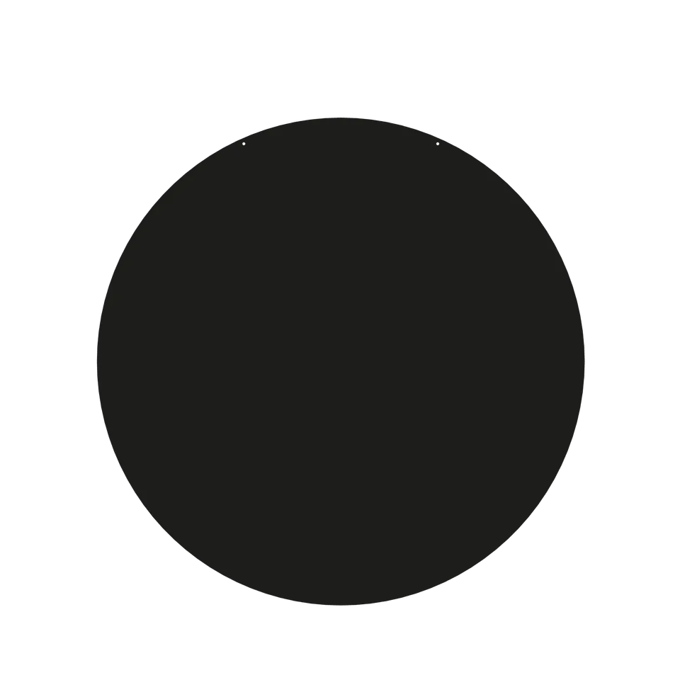 dixneuf-ronde-plaque-de-sol-acier-ronde-60-cm-2-mm-pour-po-le image 1