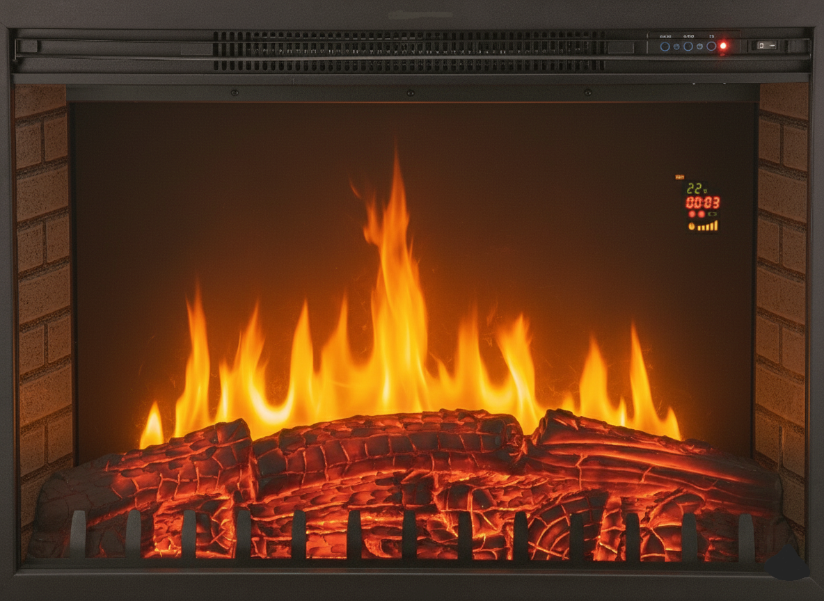 chemin-arte-oxford-xl-76-cm-chemin-e-lectrique-encastrable image 5