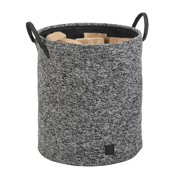 dixneuf-milano-corbeille-bois-tissu-chin-avec-sac-int-rieur image 1