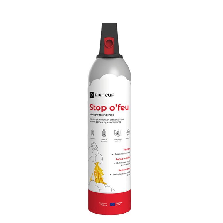 dixneuf-stop-o-feu-mousse-extinctrice-750-ml image 1