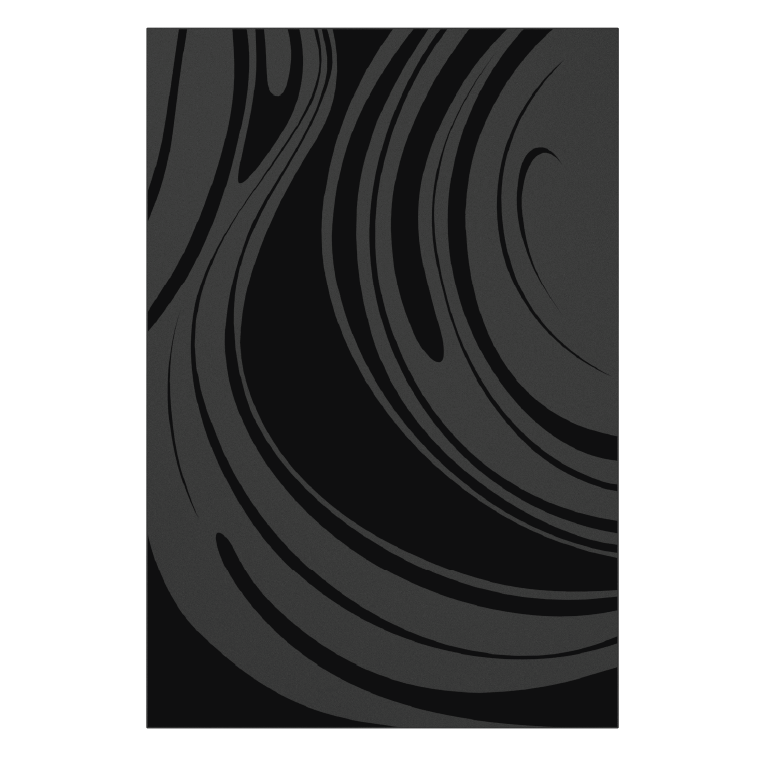 dixneuf-opale-basse-plaque-murale-de-protection-po-le-s-rigraphie-noire-brillant image 1