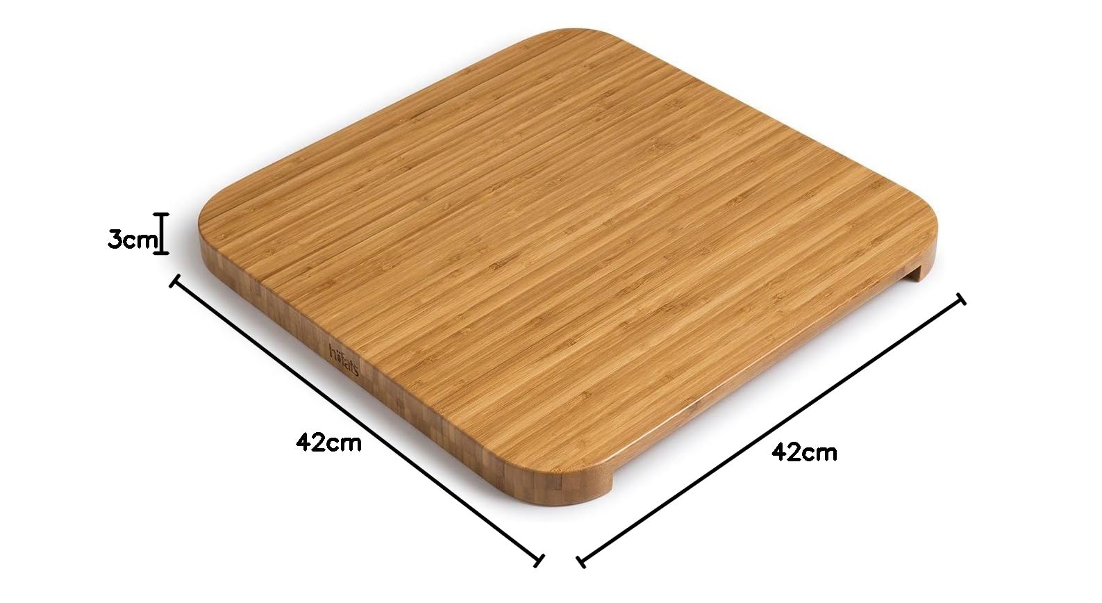 h-fats-cube-planche-d-appui-bambou-massif-laqu-pour-tabouret-table image 8