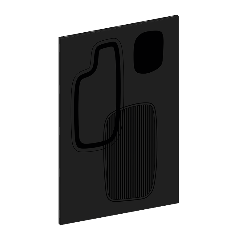 dixneuf-eggo-plaque-murale-isolante-81-3-x-120-4-cm-fa-on-tableau-abstrait image 2