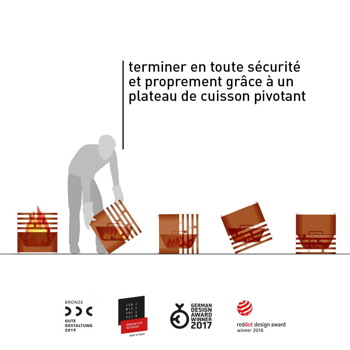 h-fats-cube-brasero-foyer-gril-en-acier-corten image 2