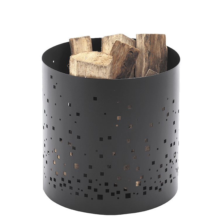 dixneuf-ephemer-rangement-bois-cylindrique-roulettes-12-b-ches-40-cm image 1