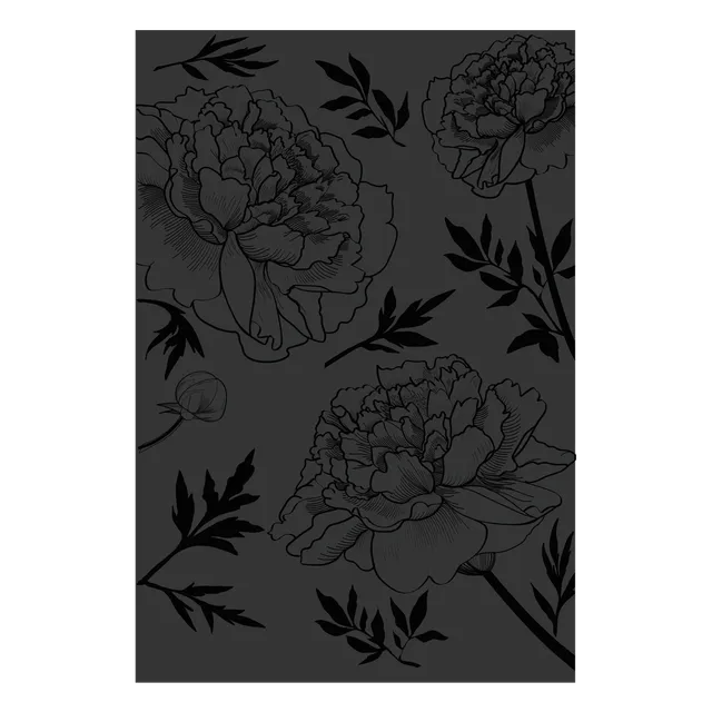 dixneuf-pivoines-protection-murale-d-corative-motifs-pivoines image 1